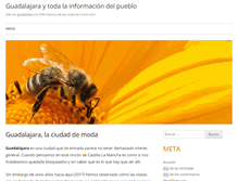 Tablet Screenshot of guadalajaradosmil.es